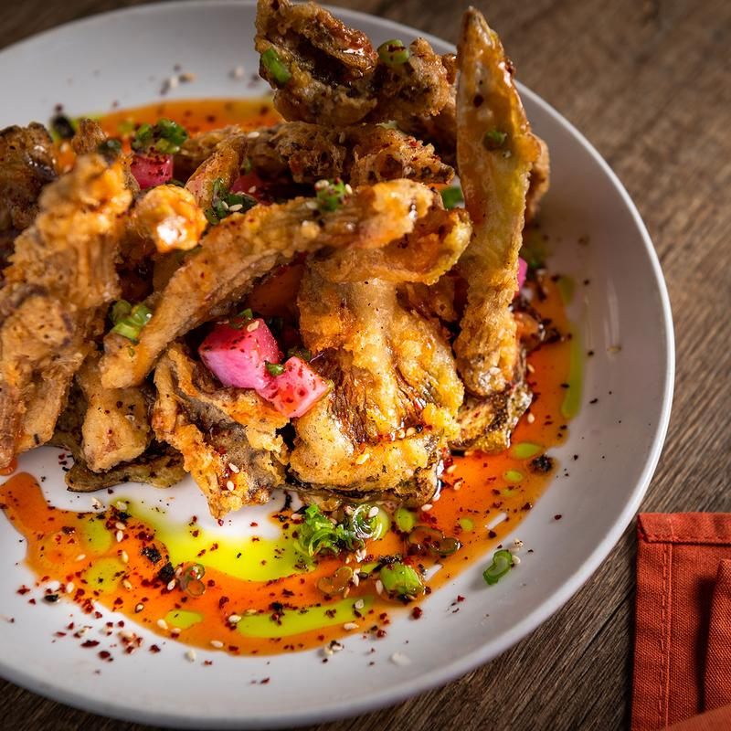 Korean Fried Mushrooms